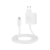 Сетевое зар./устр. Digma DGPD-45W-WG 45W 3A+2.4A (PD) USB-C/USB-A универсальное белый