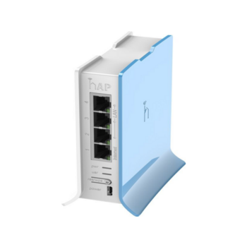 Маршрутизатор MikroTik RB941-2nD-TC, HAP LITE TC, N300, 1x100Mbs WAN, 4x100Mbs LAN, MIMO 2x2) (RB941-2nD-TC)