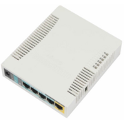 Маршрутизатор MikroTik RB951Ui-2HnD, N300, 1x100Mbs WAN, 5x100Mbs LAN, USB, однодиапазонный (RB951Ui-2HnD)