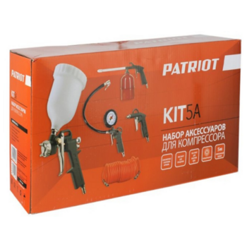 Набор пневмоинструментов Patriot KIT 5A компл.:5 предметов 450л/мин