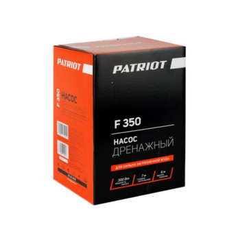 Насос центробежный Patriot F 350 300Вт 5000л/час (315302626)