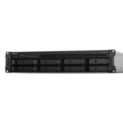 Synology RS1219+ Сетевое хранилище Rack 2U, QC2.4GHzCPU/2GbDDR3-L(upto16)/RAID0,1,5,6,10/upto 8 hot plug HDDs SATA(3,5'or2,5')(upto 12 with RX418)/2xUSB3.0/1eSATA/iSCSI/4xGbE(+1Expslot)/2xIPcam