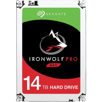 14TB Seagate Ironwolf Pro (ST14000NE0008) {SATA 6 Гбит/с, 7200 rpm, 256mb buffer, для NAS, 24x7}