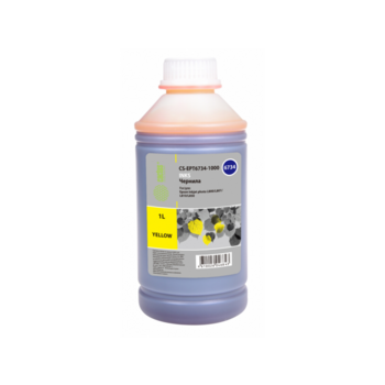 Чернила Cactus CS-EPT6734-1000 T6734 желтый 1000мл для Epson L800/L810/L850/L1800