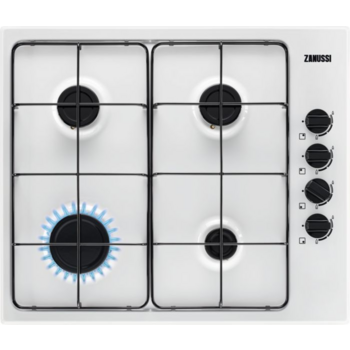 Газовая варочная поверхность Zanussi GPZ262HW белый