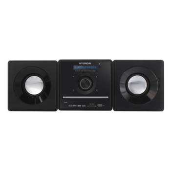 Микросистема Hyundai H-MS280 черный 30Вт/CD/CDRW/DVD/DVDRW/FM/USB/BT/SD/MMC/MS