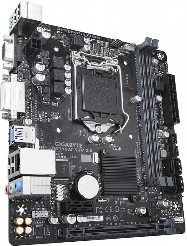 Сокет v2. Gigabyte h310m s2v Rev 2.0. Gigabyte h310m s2. Gigabyte h310m s2v (Rev. 1.0). Материнская плата Gigabyte h310m a