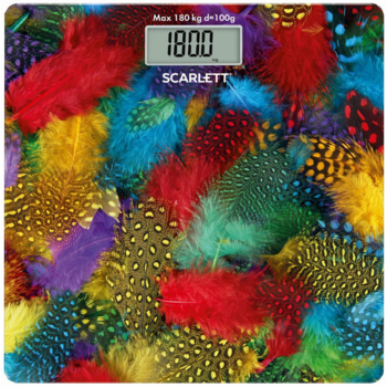 Весы напольные электронные Scarlett SC-BS33E033 макс.180кг рисунок