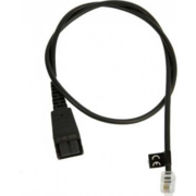 Jabra 8800-00-37 Шнур QD на RJ10, прямой, 50 см для Lucent Callmaster V, VI, Cisco 79xx and PLX A22 (8800-00-37)