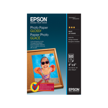 Бумага EPSON Photo Paper Glossy 200г/м2 10x15 500sheets