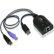 Модуль удлинителя, Display port+KBD+MOUSE USB, 50 метр., для подкл. комплекта перключат. KN2124v/2140v/4124v/4140v/2116A/2132/4116/4132; KM0532/0932/0032, макс.разреш., 1920*1200, RJ45+HD-DP+USB A-тип, Female+2xMale, без Б.П., (DDC2B) [KA7169]/ATEN Модул