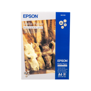 C13S041256 EPSON Матовая бумага высокой плотности А4, 50 л.