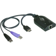 Модуль удлинителя, HDMI+KBD+MOUSE USB, 50 метр., для подкл. комплекта перключат. KN2124v/2140v/4124v/4140v/2116A/2132/4116/4132; KM0532/0932/0032, макс.разреш. 1920х1200, RJ45+HD-DP+USB A-тип, Female+2xMale, без Б.П., (DDC2B)/ATEN Модуль удлинителя, HDMI