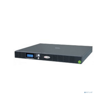 CyberPower OR1000ERM1U ИБП {Line-Interactive, 1000VA/600W USB/RS-232/SNMPslot /RJ11/45 (4+2 IEC С13), 6В/7 Ач х 4}