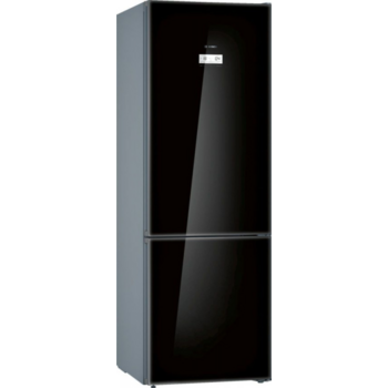 Холодильник Bosch KGN39LB31R черное стекло/серебристый металлик (двухкамерный)