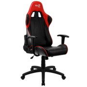 Кресло игровое Aerocool AС100 AIR черный/красный сиденье черный/красный ПВХ/полиуретан крестов.
