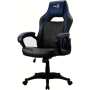 Кресло игровое Aerocool AС40C AIR черный/синий сиденье черный/синий полиуретан крестов.
