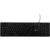 Клавиатура Оклик 420MRL черный USB slim Multimedia LED