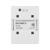 Розетка ITK CS2-1C5EU-12 настен.RJ45 1 кат.5E UTP бел.