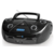 Аудиомагнитола CD/MP3 BBK BX318BT (B) black (5Вт, CD/MP3, Bluetooth, USB, FM, AUX, Выход на наушники) (BX318BT (B))