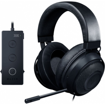 Гарнитура Razer Kraken TE Черная Razer Kraken Tournament Edition - Wired Gaming Headset with USB Audio Controller - Black - FRML Packaging