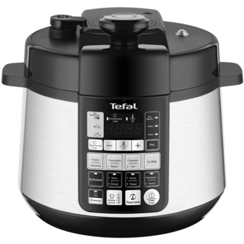 Мультиварка-скороварка Tefal CY621D32 4.8л 1090Вт серебристый/черный