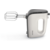 Миксер Philips Миксер Philips/ 450 Вт, 5 скоростей + турбо режим, вращающаяся чаша, 3 л, венчики для взбивания, крюки для теста, белый/серый