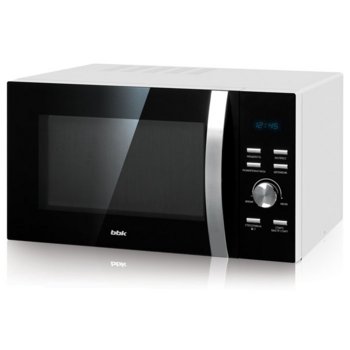 BBK 23MWS-827T/W (W) Микроволновая печь, 23л. 800Вт белый/черный