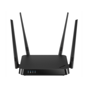 Роутер беспроводной D-Link DIR-822/RU (DIR-822/RU/E1A) AC1200 10/100BASE-TX черный