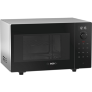 Микроволновые печи BOSCH !! Serie 6, отдельно стоящая микроволновая печь с грилем, черный, 5 ступеней мощности микроволн, объем камеры 17л из нержавеющей стали, электронное управление, утапливаемый переключатель, 8 автоматических программ