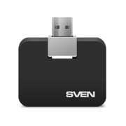 USB-концентратор SVEN HB-677, black (USB 2.0, 4 порта, без кабеля, блистер)