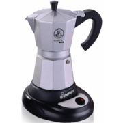 Кофеварка гейзерная Endever Costa-1010 480Вт черный/серебристый