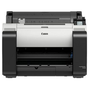 Широковорматный принтер Canon imagePROGRAF TM-200 (24", A1, 5 цветов, 2400x1200 dpi, A1 24 sec, 2Gb, USB,Eth,Wi-Fi, печать на рулонах и листах, авторезак, подставки нет)