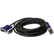 D-Link DKVM-CU3/B1A Кабель KVM длиной 3 м с разъемами VGA и USB