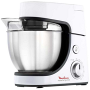 Миксер планетарный Moulinex QA51AD10 1100Вт серебристый/черный
