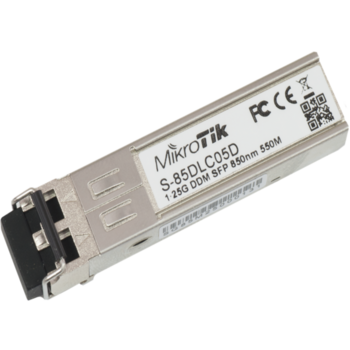 Трансивер MikroTik S-85DLC05D SFP 1.25Гбит/с Tx:850нм