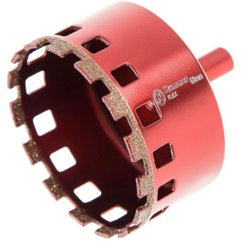 Алмазная трубчатая коронка Hammer Flex 226-016 DHS 68,0*65/5 A3, алмаз 60Р, керамогранит [58979]