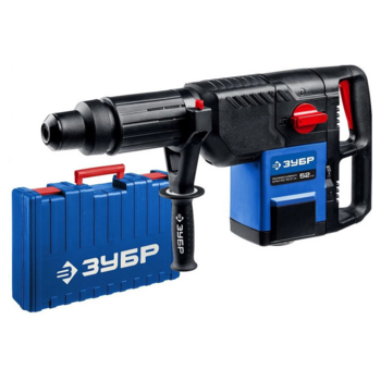 Перфоратор Зубр ЗПМ-52-1500 ЭК патрон:SDS-max уд.:18Дж 1500Вт (кейс в комплекте)