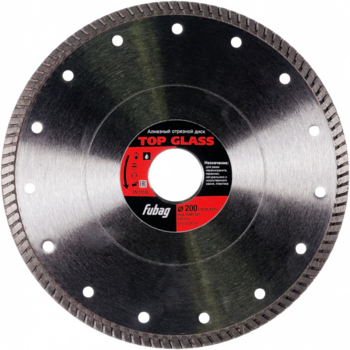 Диск отрезной по керам. Fubag Top Glass (81200-6) d=200мм d(посад.)=25.4мм (угловые шлифмашины)