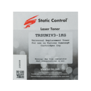 Тонер Static Control TRSUNIV3-1KG черный флакон 1000гр. для принтера Samsung ML2160/SCX3400/M2020/M2070