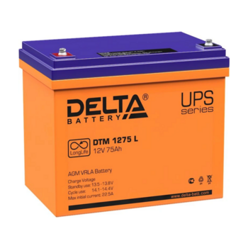 Батарея для ИБП Delta DTM 1275 L 12В 75Ач