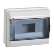 Щит распределительный IEK MKP72-N3-09-55 КМПн-9 IP55 для установки модульных устройств навесной 235мм 108мм 198мм 660B 9мод. пластик IP55 белый (упак.:1шт)