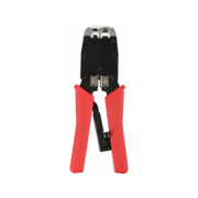 Инструмент обжимной ITK TM1-B11V для RJ-45/RJ-12/RJ-11 (упак:1шт) красный