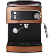 Кофеварка эспрессо Polaris PCM 1515E Adore Crema 850Вт бронзовый