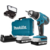 Makita DF457DWEX8 Дрель ак,{ Дрель ак,18В,2х1.5 Ач Li-ion,БЗП-13мм,0-400-1400обм,4224Нм,1.7кг,чем,G-серия +D-30667 }