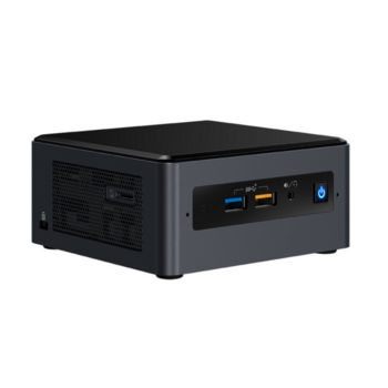 Компьютер Intel NUC BOXNUC8I5BEHFA2, Intel NUC 8 Home, Mini PC with Win 10, Intel Core i5, 1TB HDD, 16GB Intel Optane Memory, 4GB RAM, w/ EU cord, single pack