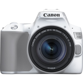 Зеркальный Фотоаппарат Canon EOS 250D белый 24.1Mpix EF-S 18-55mm f/1:4-5.6 IS STM 3" 4K Full HD SDXC Li-ion