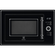 Встраиваемая микроволновая печь ELECTROLUX 25 л, 900 Вт, гриль, сенсорное управл., дисплей, цвет: черный