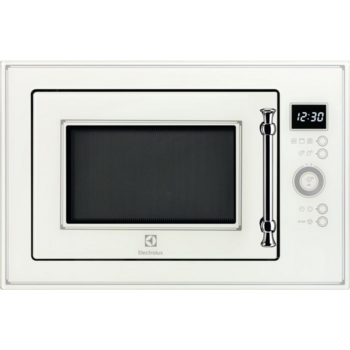 Встраиваемая микроволновая печь ELECTROLUX 25 л, 900 Вт, гриль, сенсорное управл., дисплей, цвет: кремовый