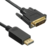 Кабель аудио-видео Buro 1.1v DisplayPort (m)/DVI-D (Dual Link) (m) 3м. позолоч.конт. черный (BHP DPP_DVI-3)